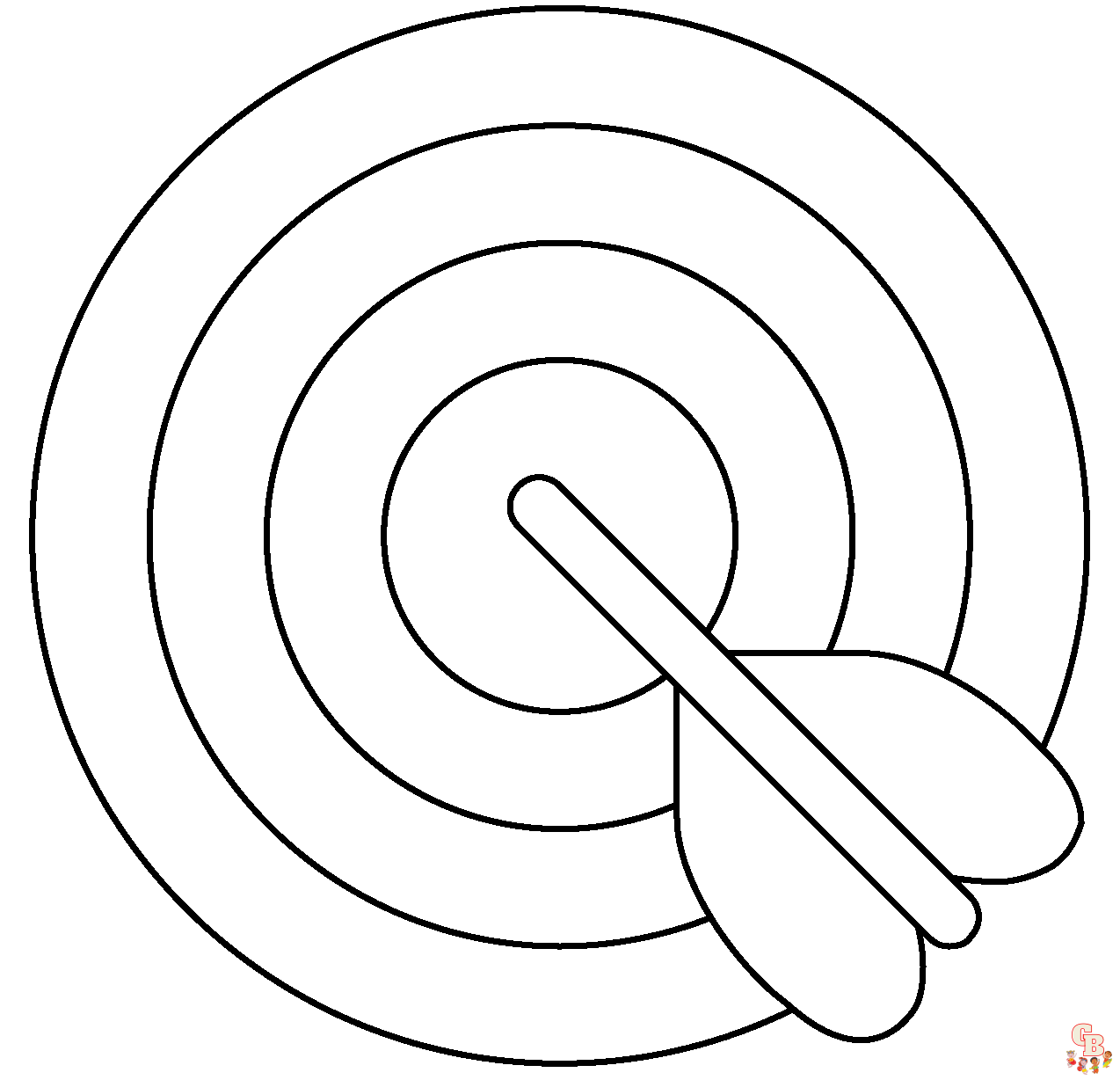 Target Coloring Pages