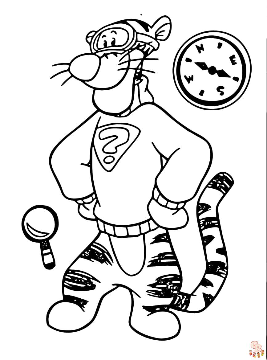Tigger Coloring Pages