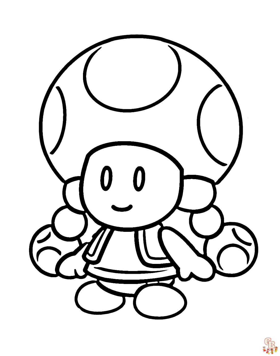 Free toadette coloring pages for kids