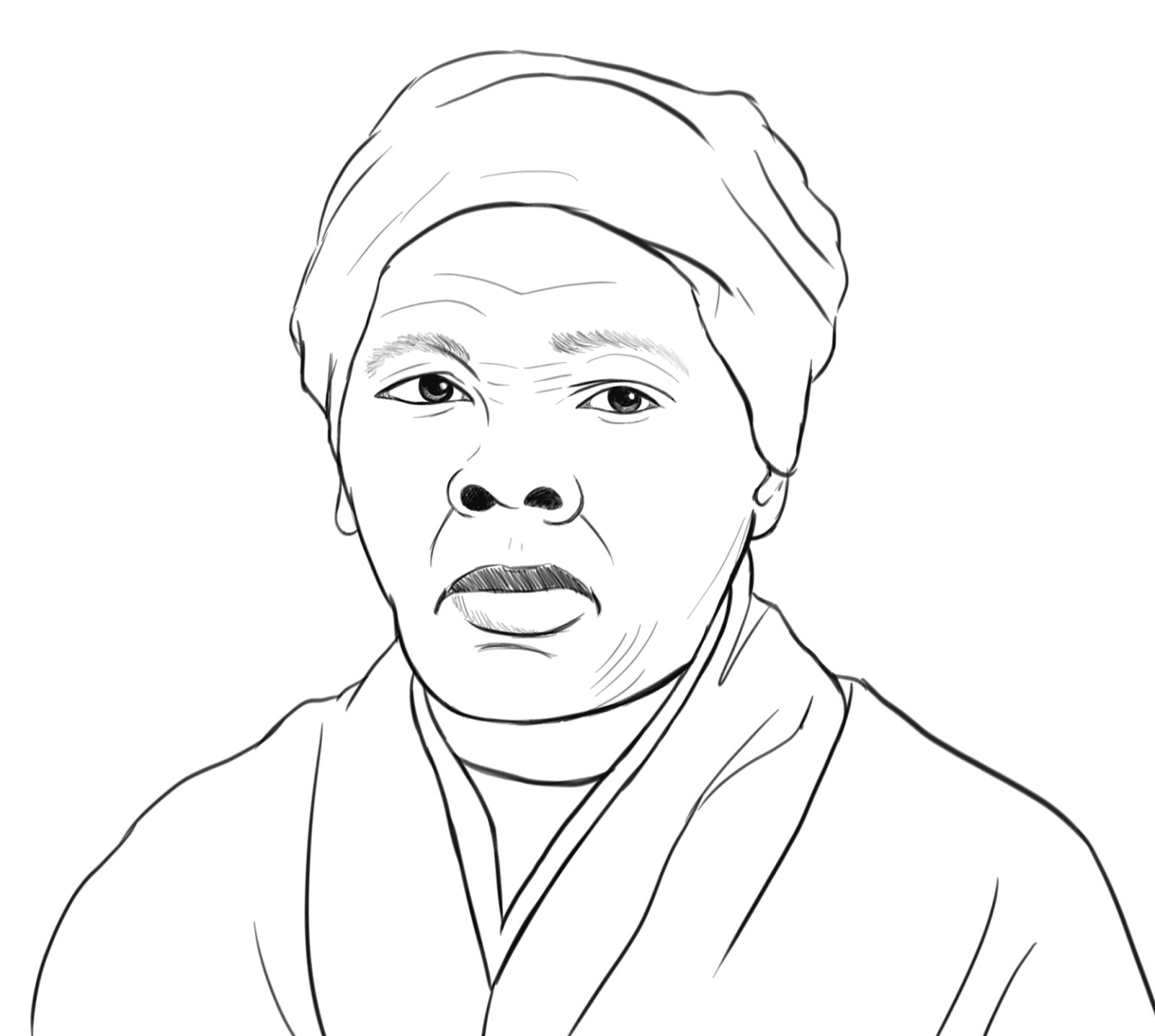 Printable Harriet Tubman Coloring Pages Free For Kids And Adults