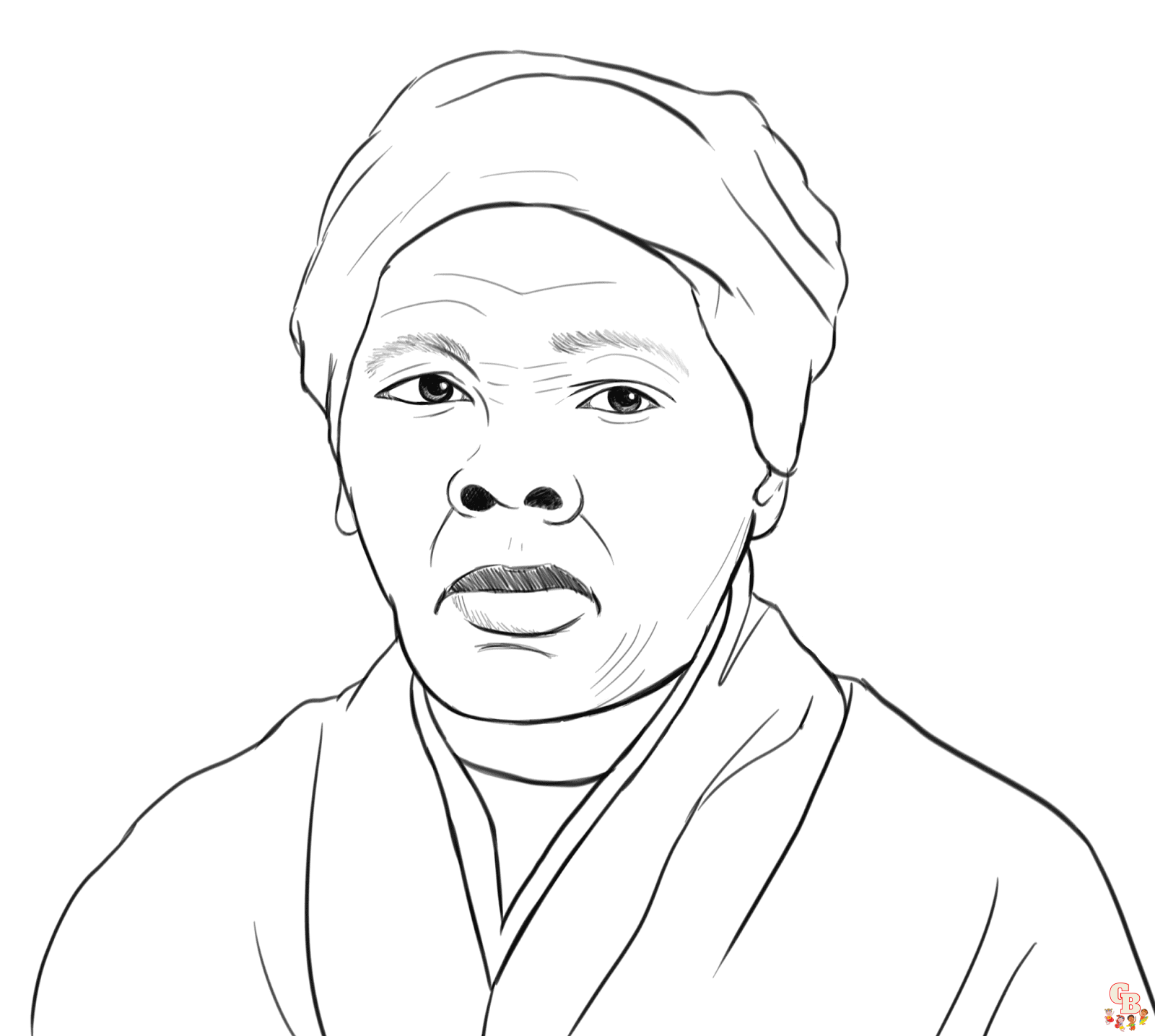 Harriet Tubman coloring pages free
