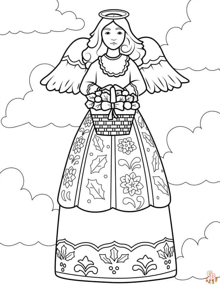 Heaven coloring pages printable free