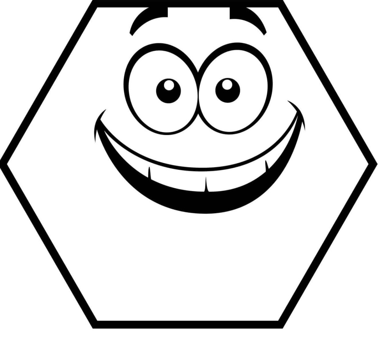Printable Hexagon Coloring Pages Free For Kids And Adults printable-hexagon-coloring-pages-free-for-kids-and-adults