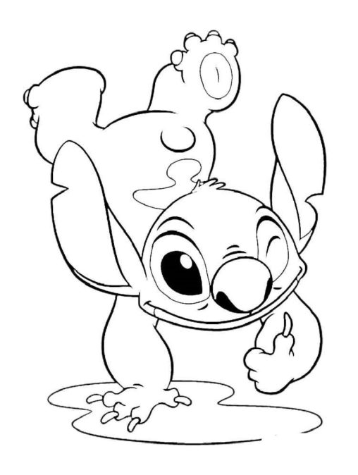 Stitch Coloring Pages - Printable & Free at GBcoloring