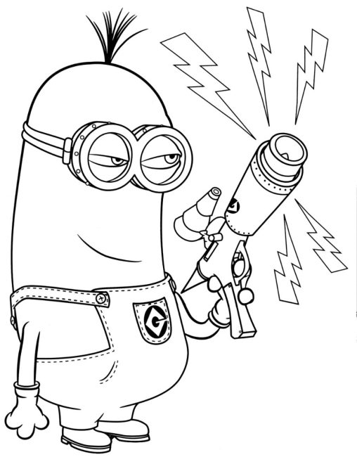 Minions Coloring Pages: Free Printable Sheets for Kids