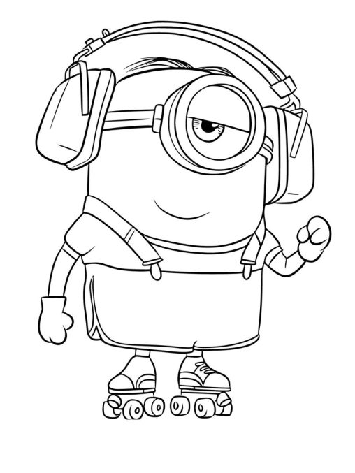 Minions Coloring Pages: Free Printable Sheets for Kids