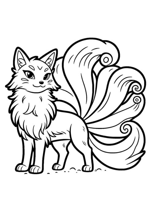Entertaining Free Fox Coloring Pages for Kids GBcoloring