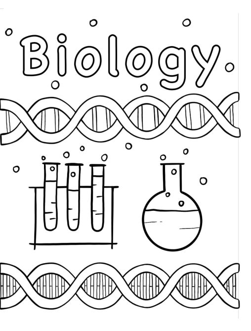 Printable Biology Coloring Pages Free For Kids And Adults