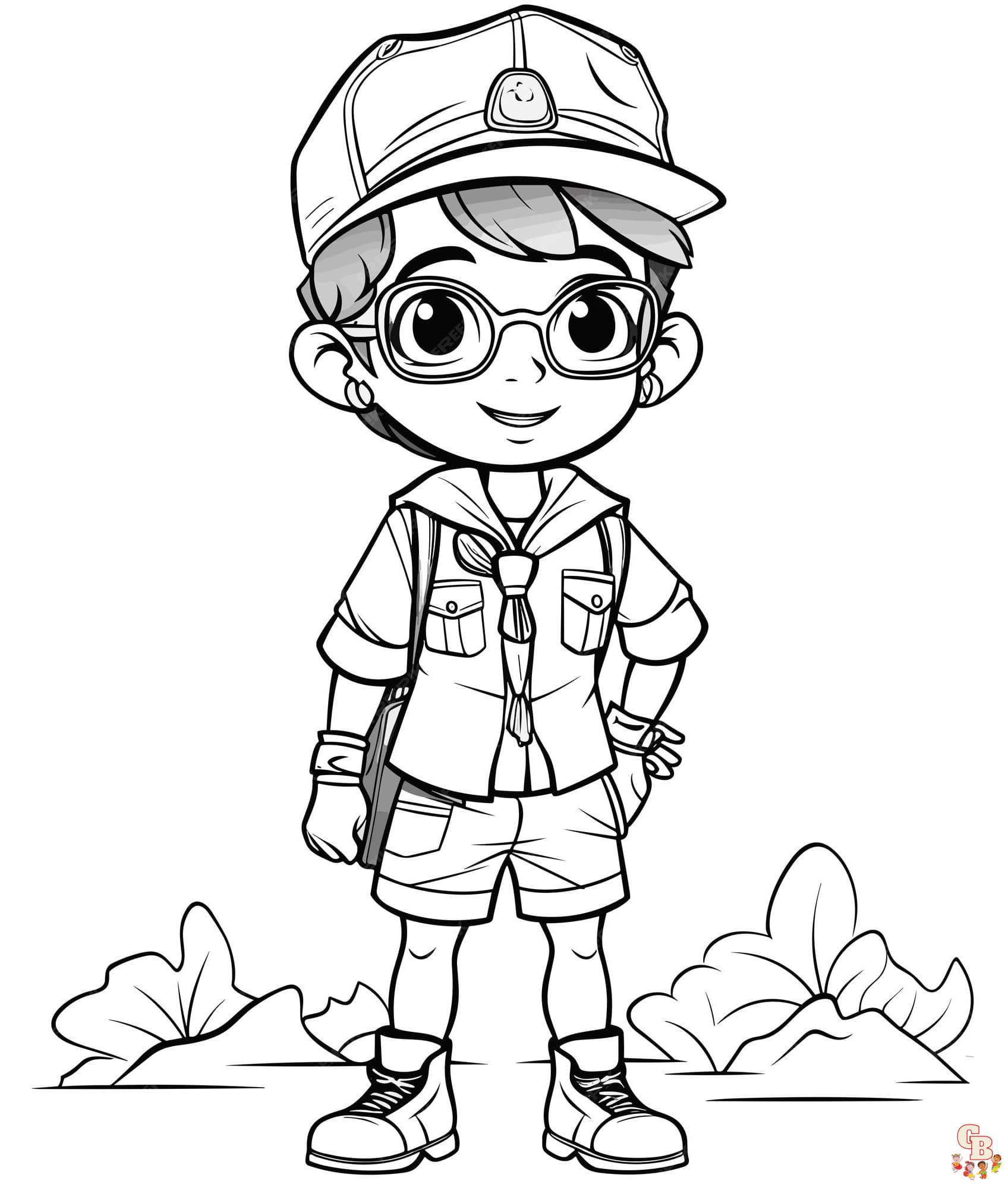 Printable Cub Scout coloring sheets
