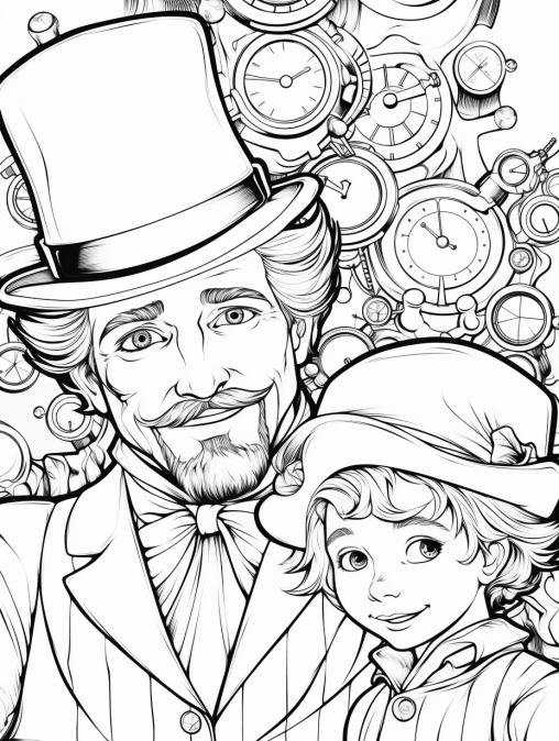 Printable Dad Coloring Pages Free For Kids And Adults