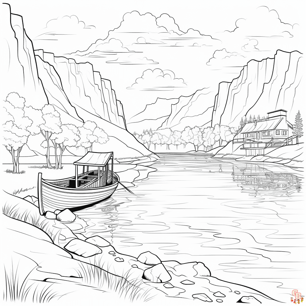 River Coloring Pages
