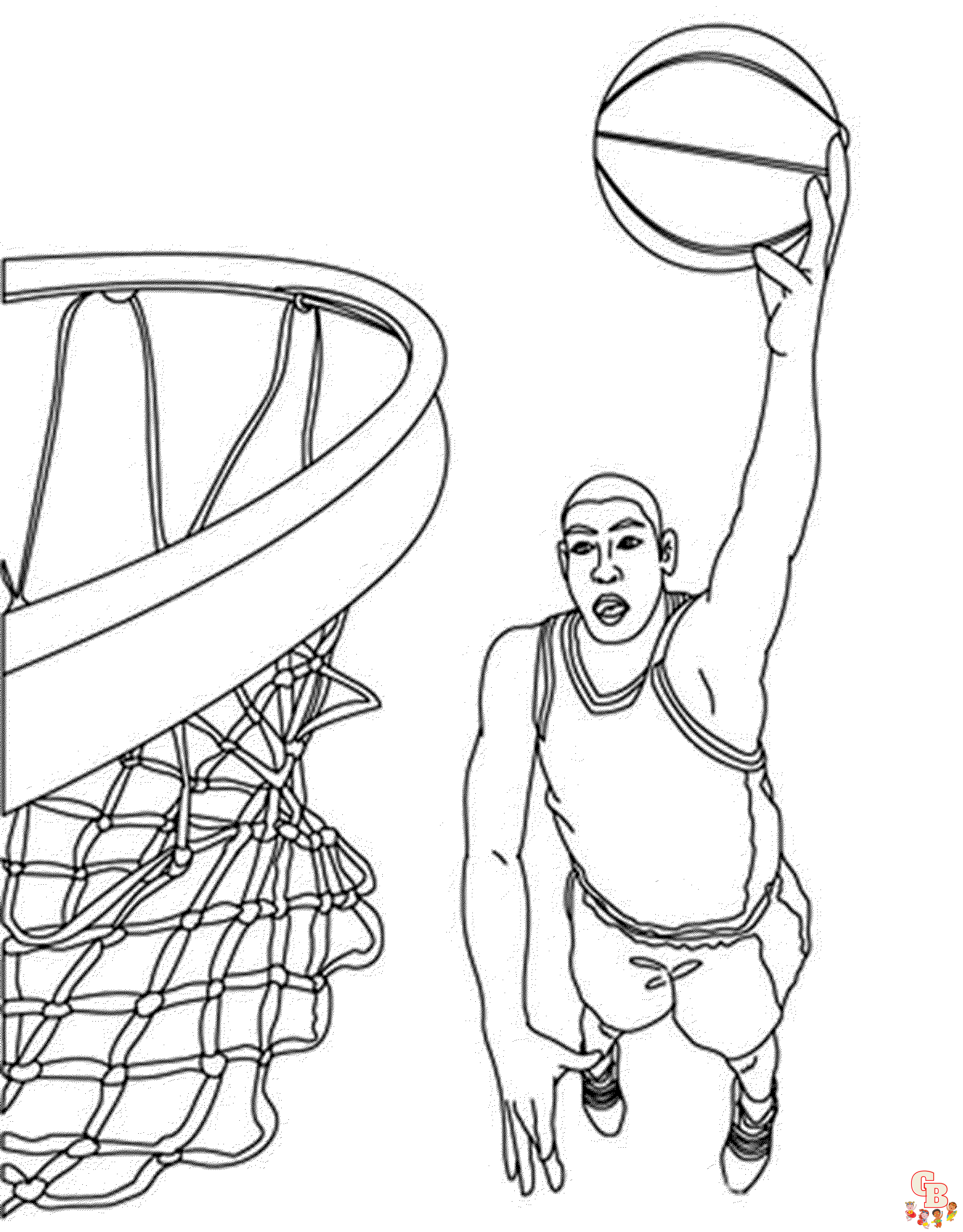 Printable Stephen Curry coloring sheets