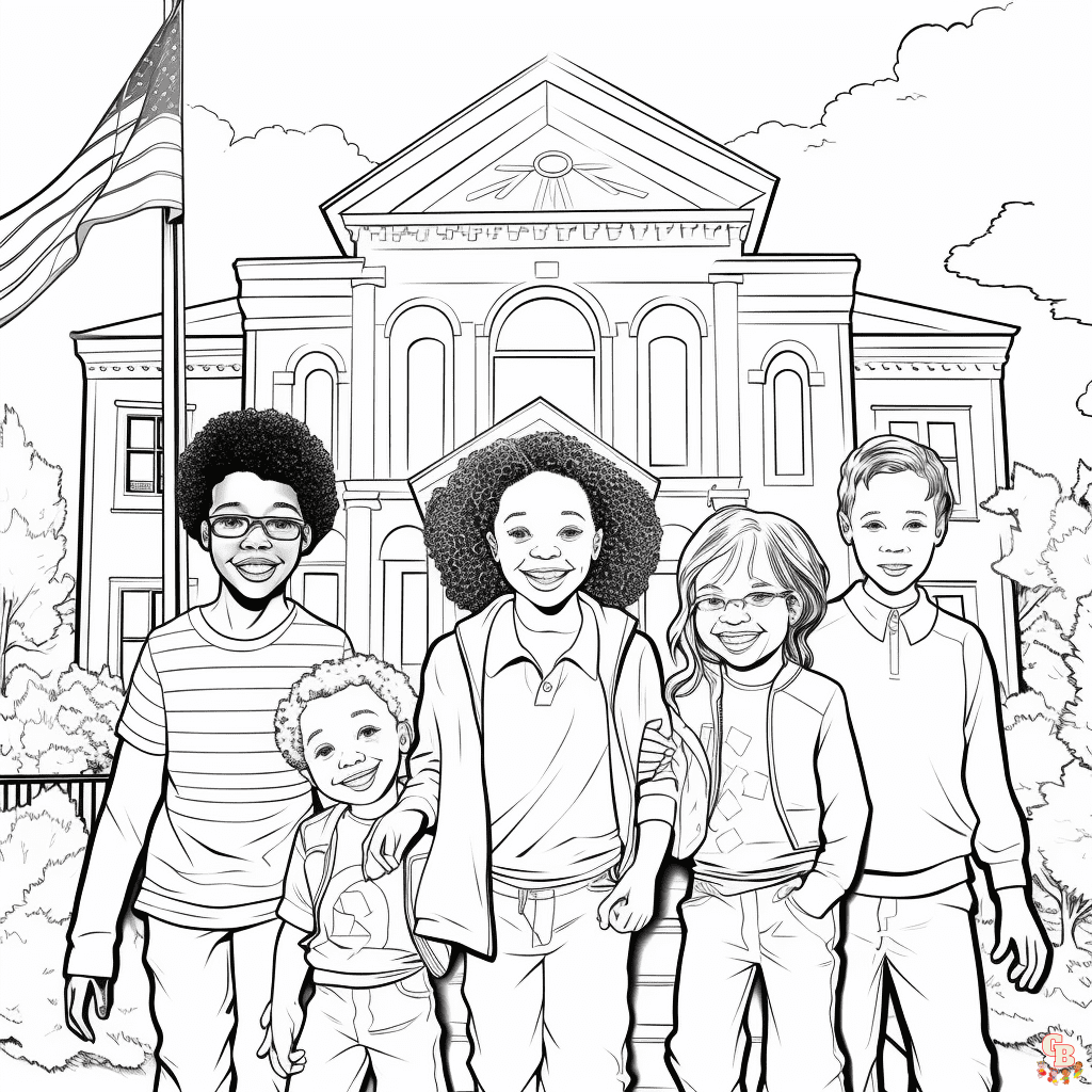 Unity Day Coloring Pages