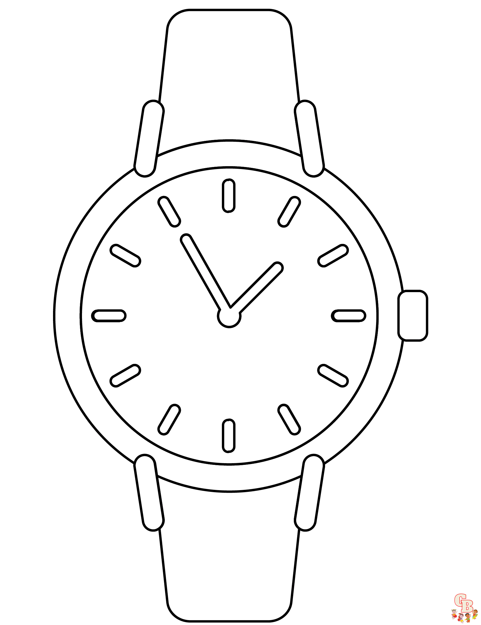 watch coloring pages