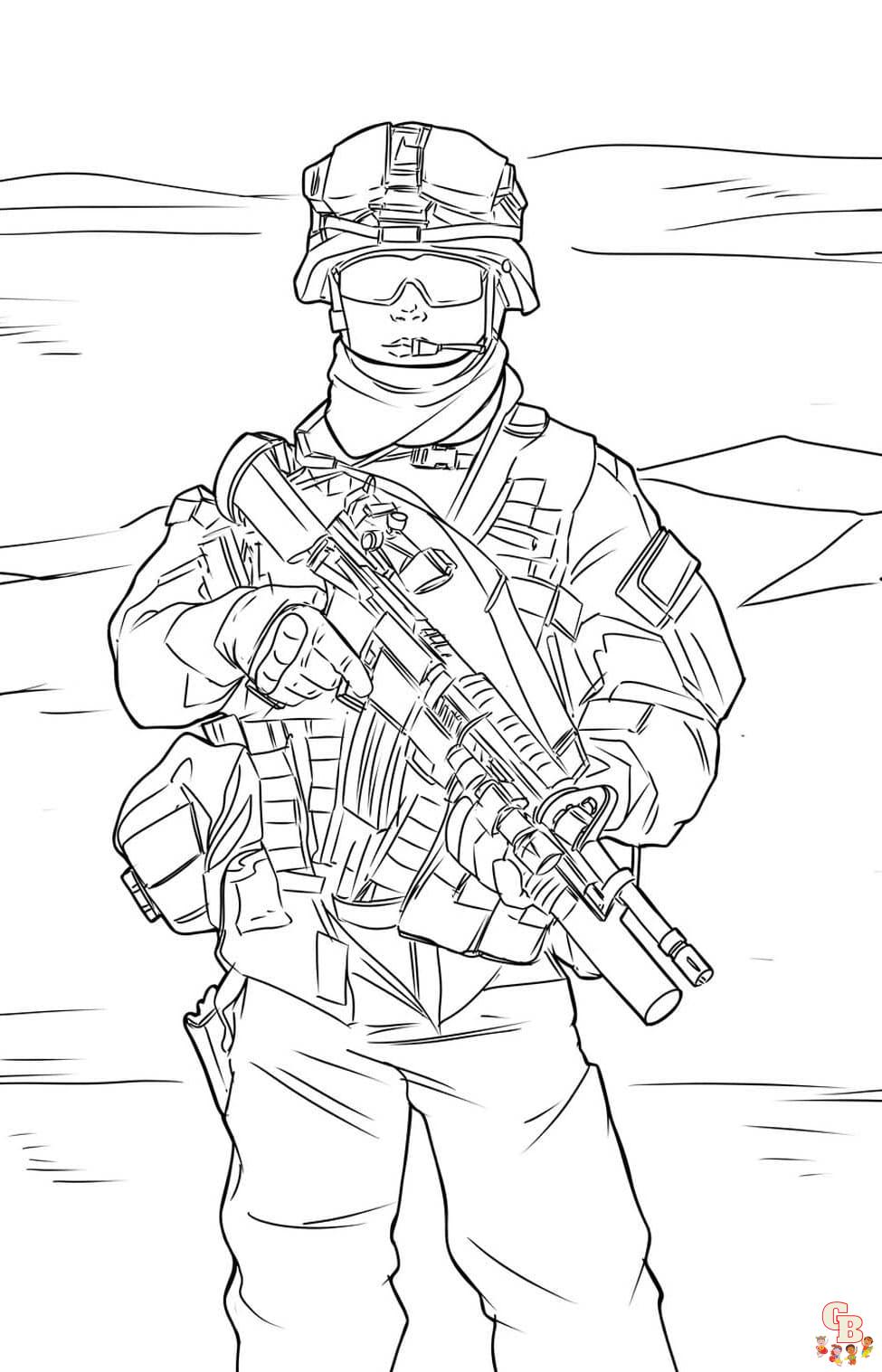 SWAT coloring pages free