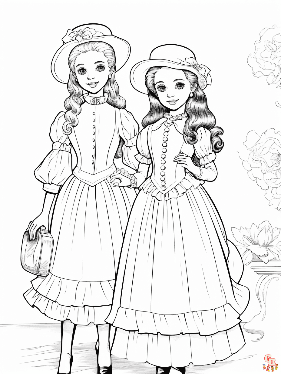 Sister coloring pages free