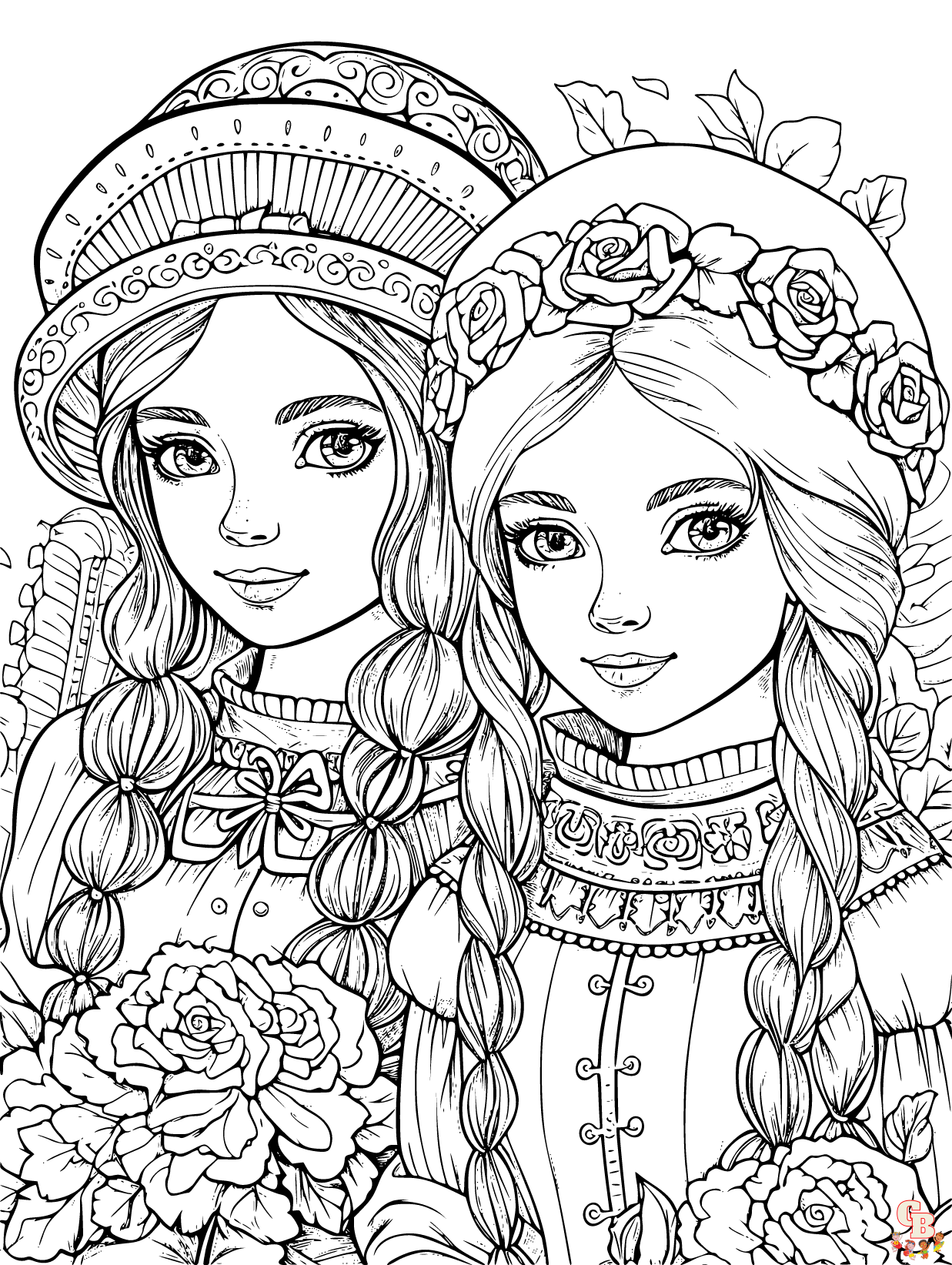 Sister coloring pages to print