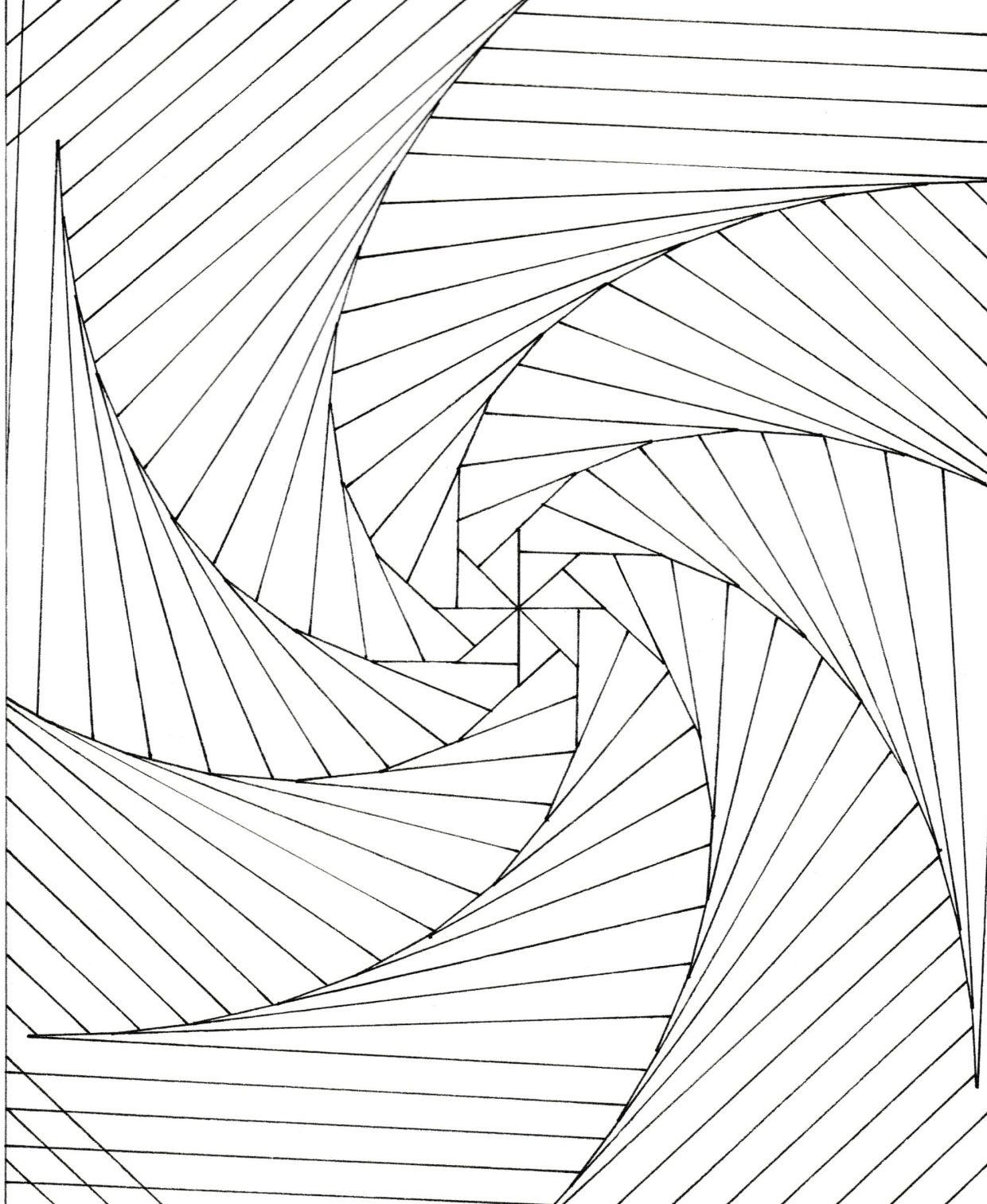 Printable Spiral Coloring Pages Free For Kids And Adults