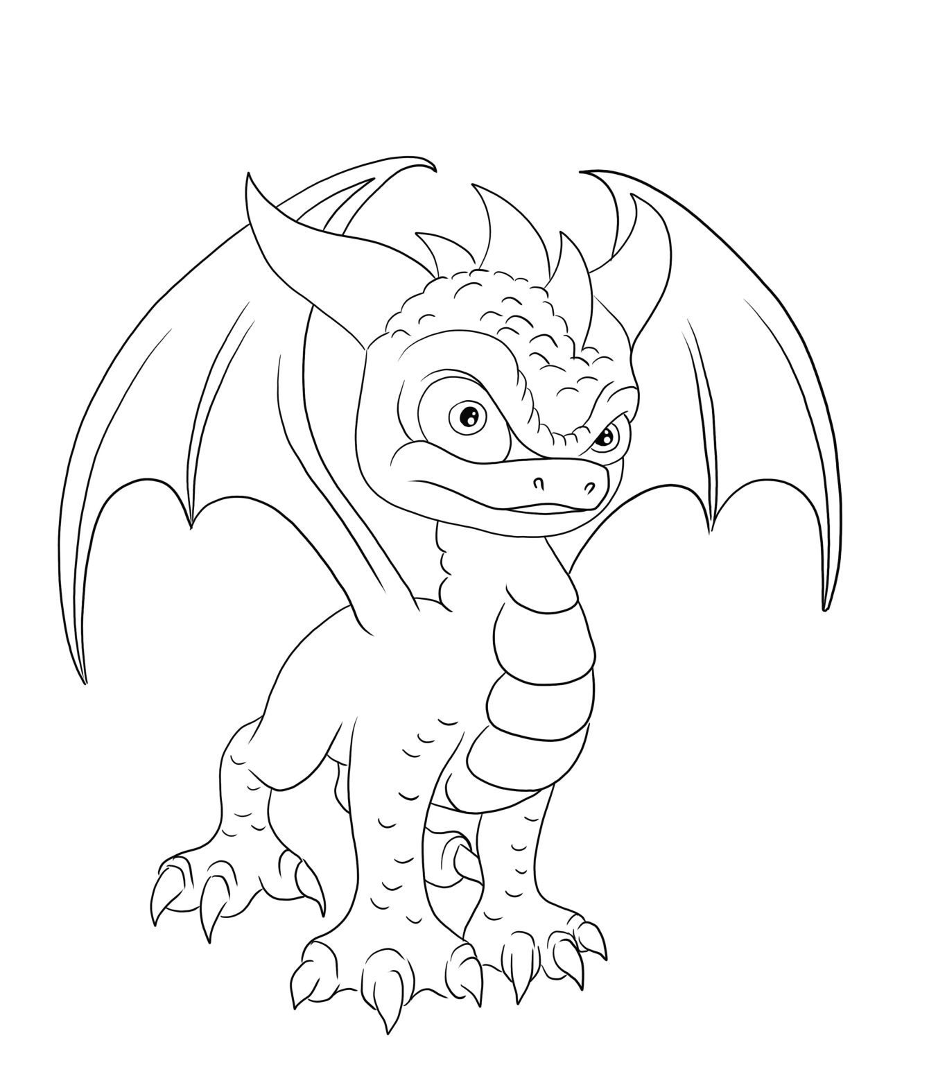 Printable Spyro Coloring Pages Free For Kids And Adults