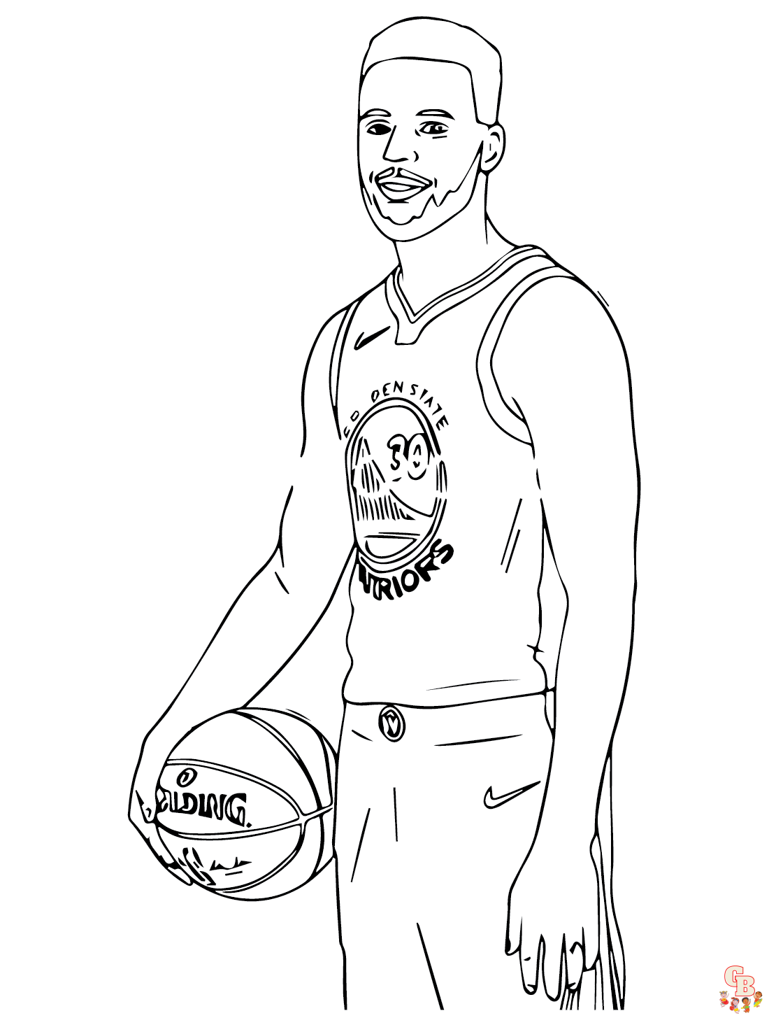 Stephen Curry coloring pages printable