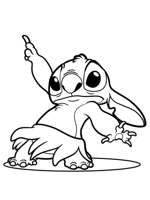 Stitch Coloring Pages - Printable & Free at GBcoloring