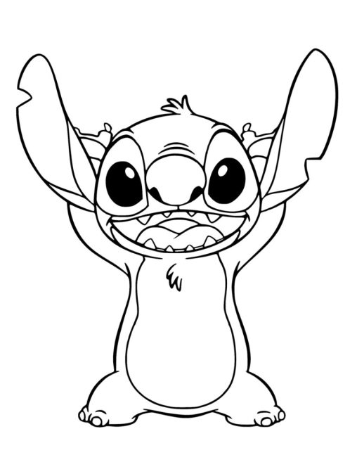 Stitch Coloring Pages - Printable & Free At Gbcoloring