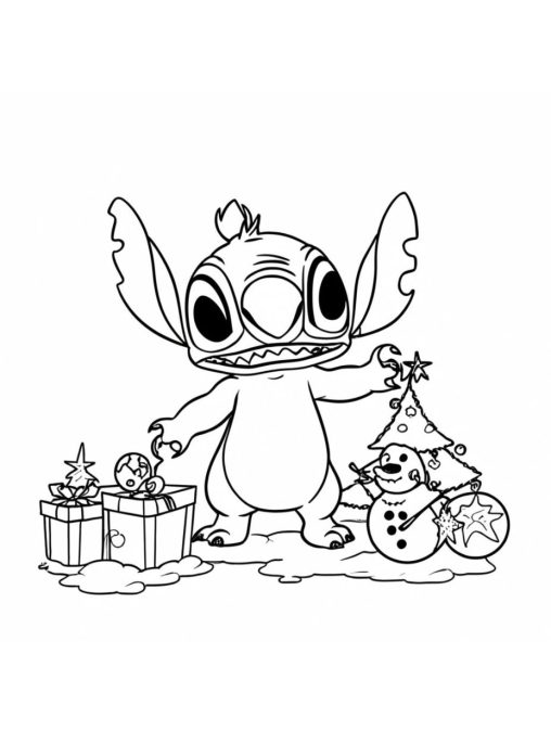 Stitch Coloring Pages - Printable & Free At Gbcoloring