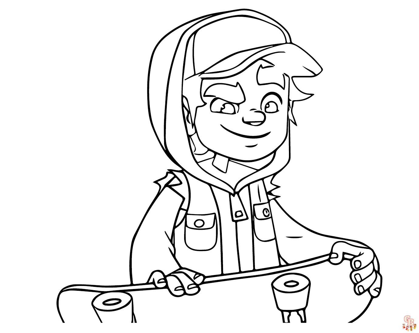 Subway Surfers coloring pages to print