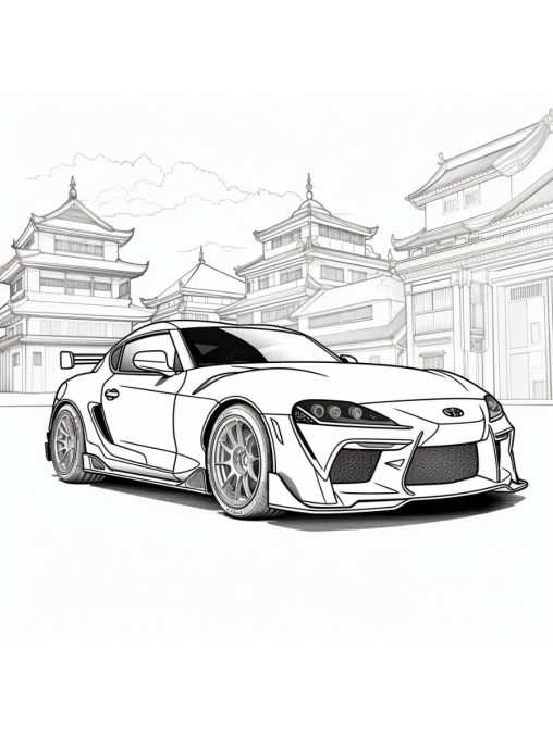 Printable Supra Coloring Pages Free For Kids And Adults