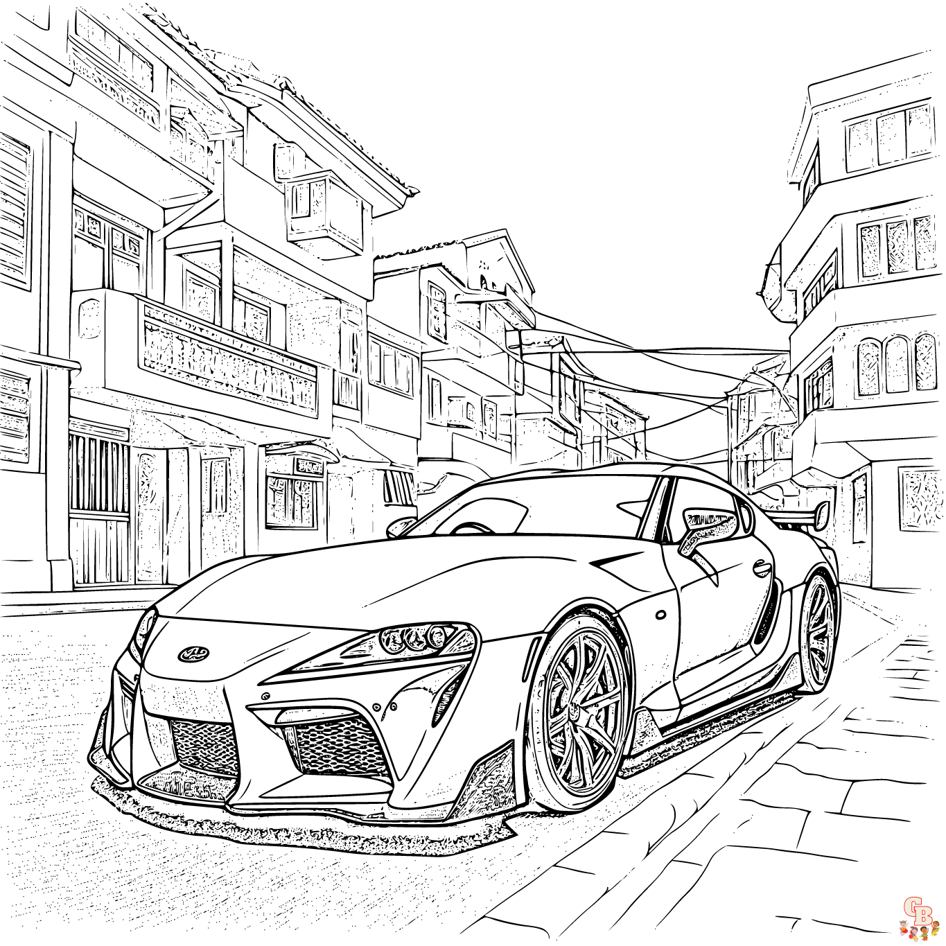 Supra coloring pages free