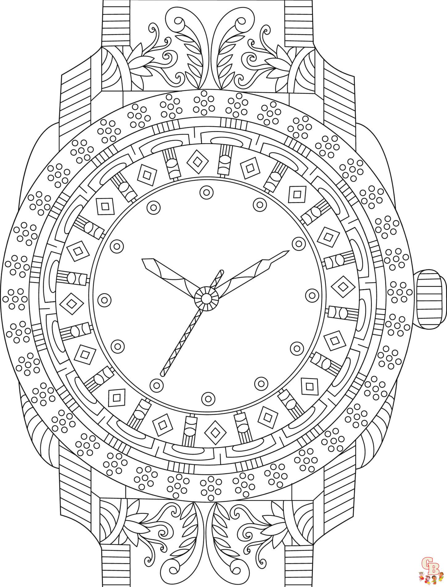 Watch coloring pages free