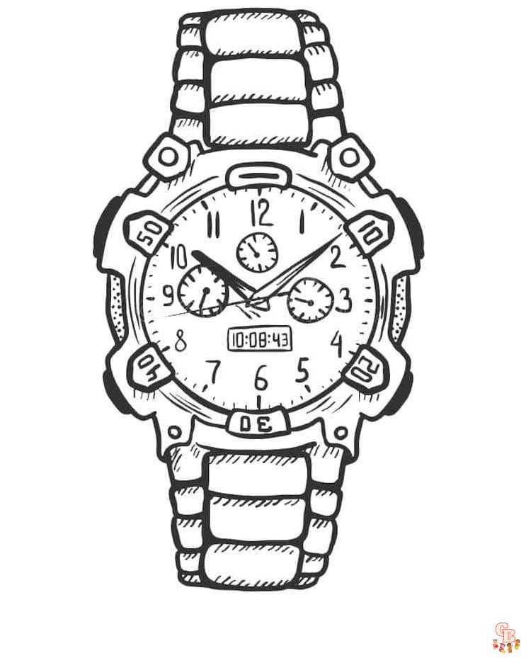 watch coloring pages