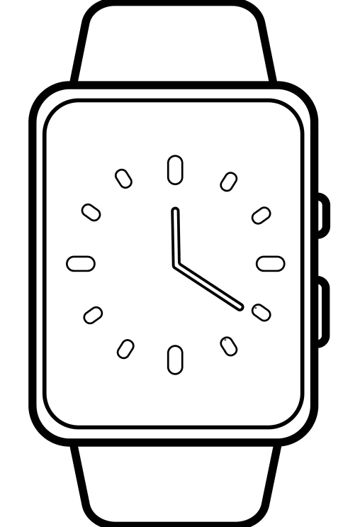 Printable Watch Coloring Pages Free For Kids And Adults