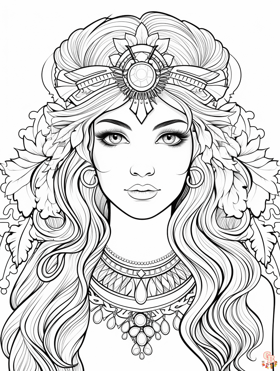 Women Coloring Pages