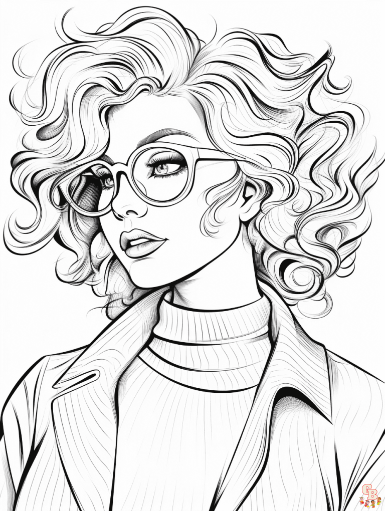 Printable Women Coloring Pages Free For Kids And Adults