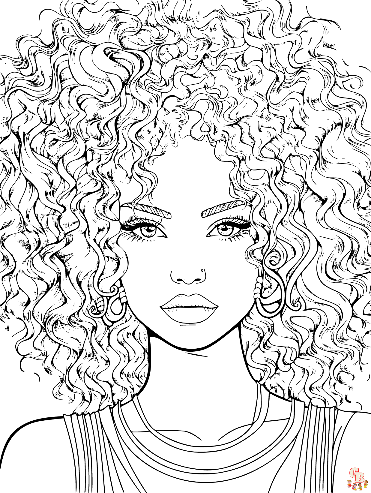 Woman coloring pages printable