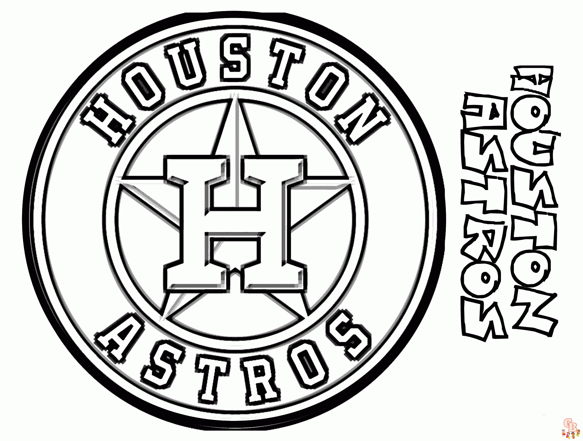 astros coloring pages to print