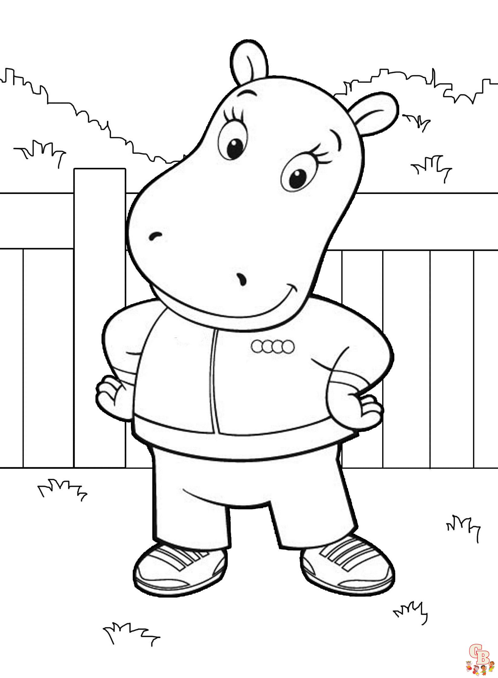 backyardigans coloring pages free