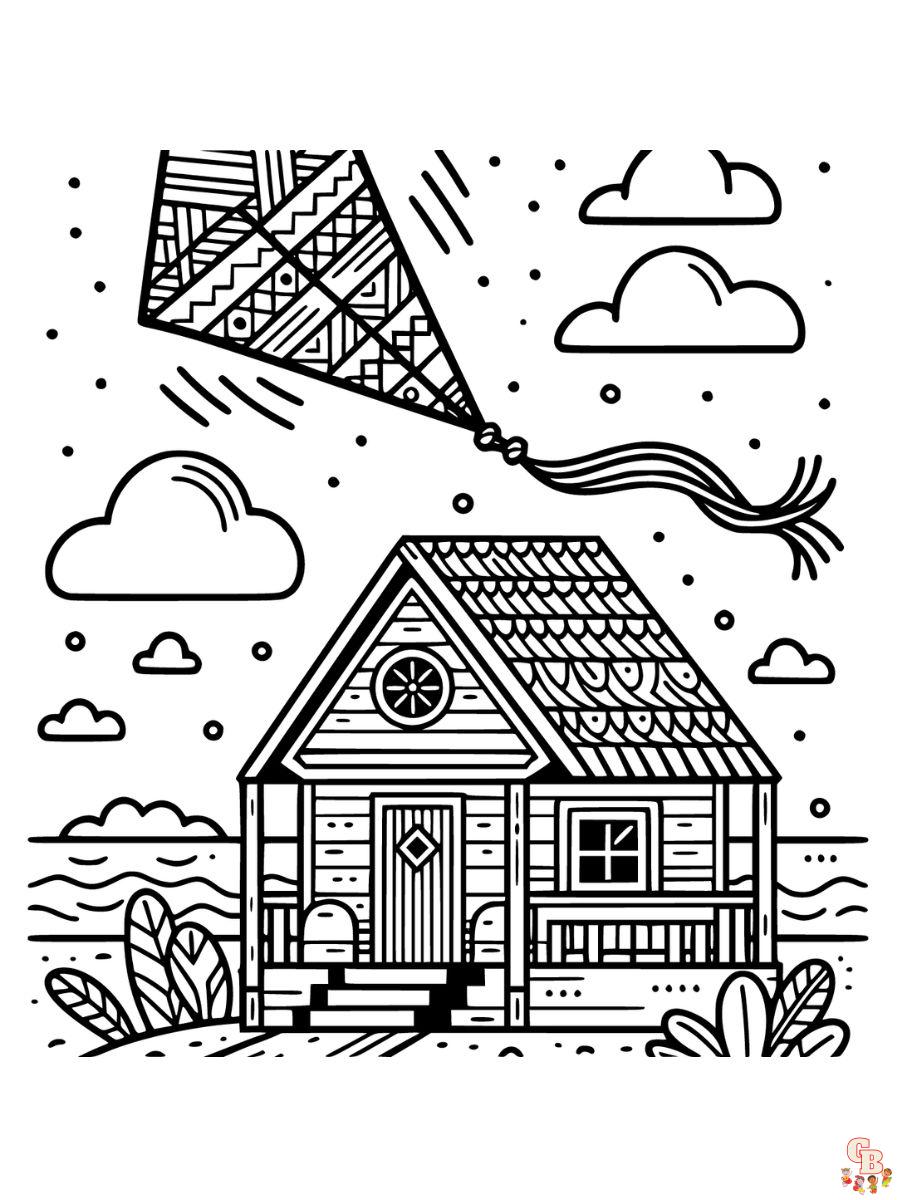 BEACH Coloring Pages