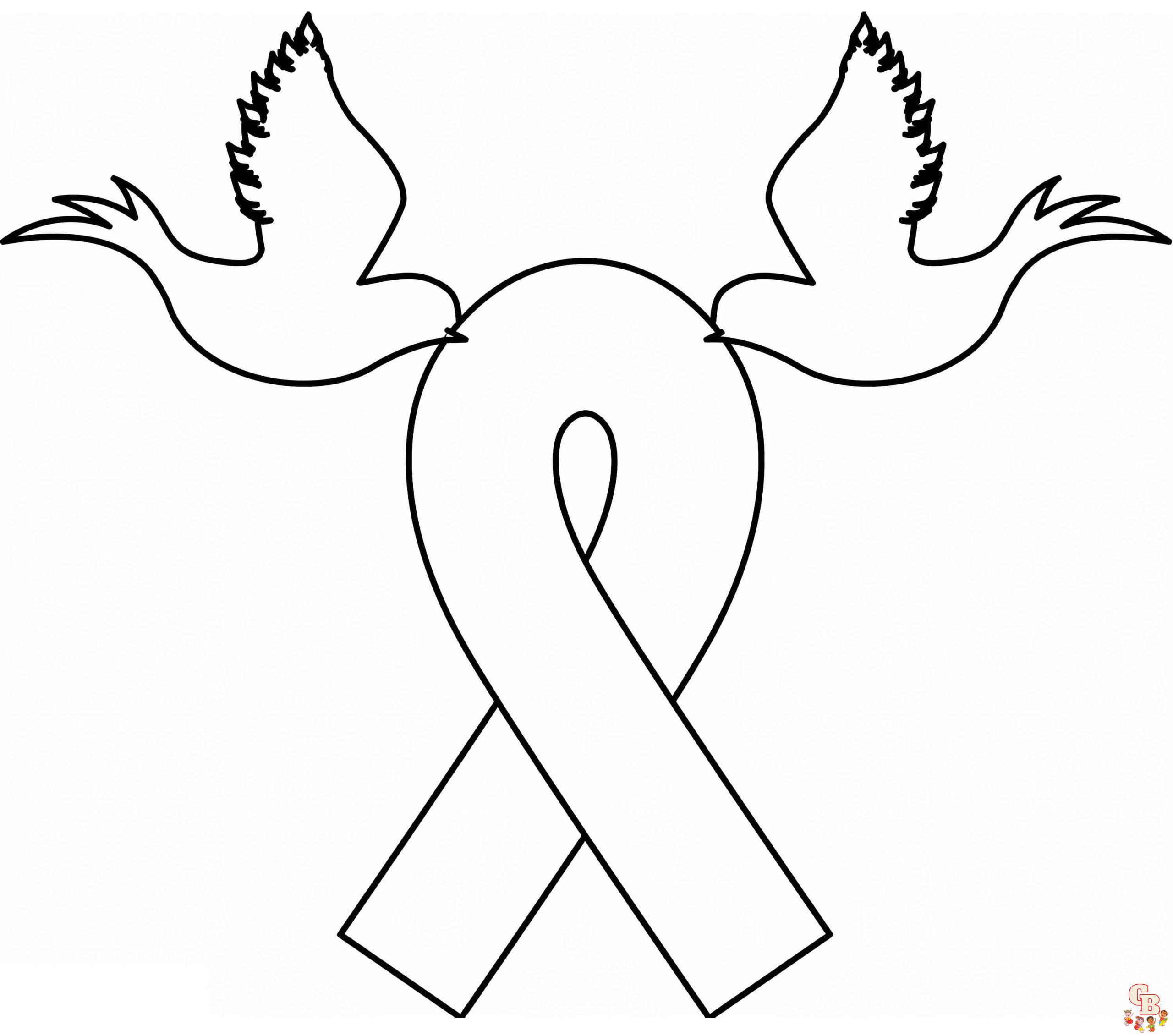 breast cancer awareness coloring pages printable