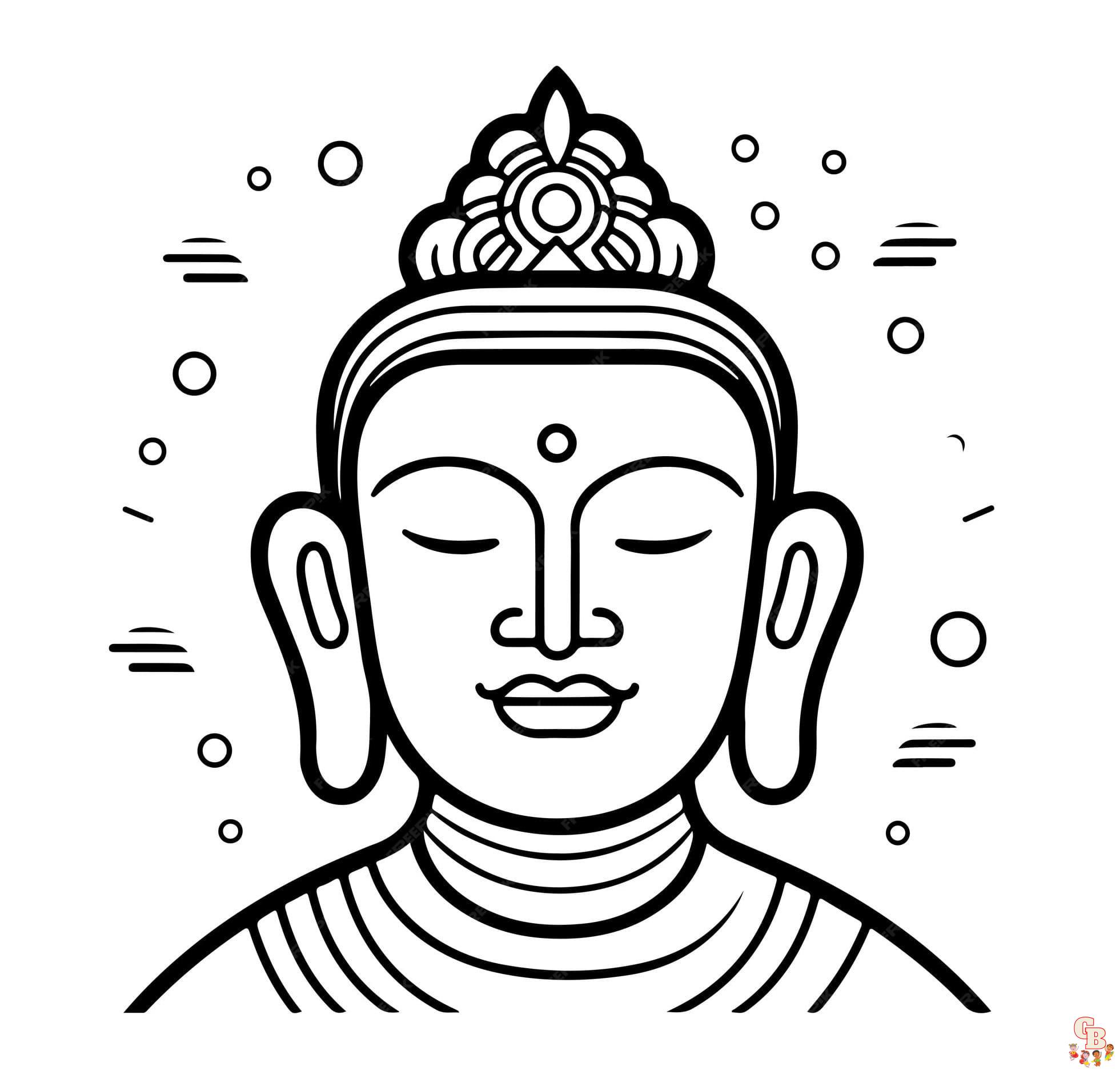 buddha coloring pages printable free