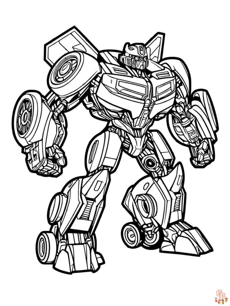 The Transformers coloring pages for kids - GBcoloring