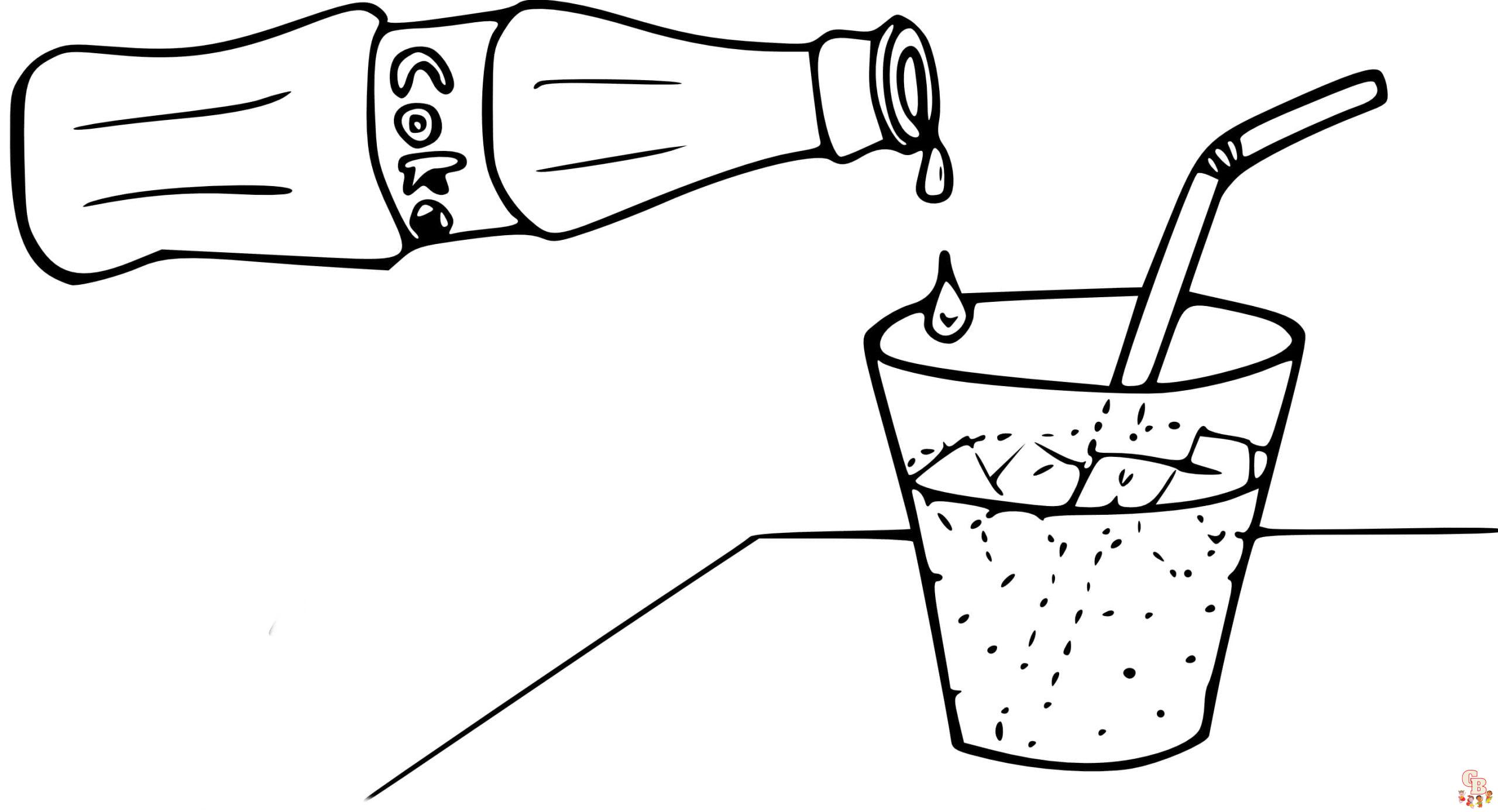 coca cola coloring pages printable free