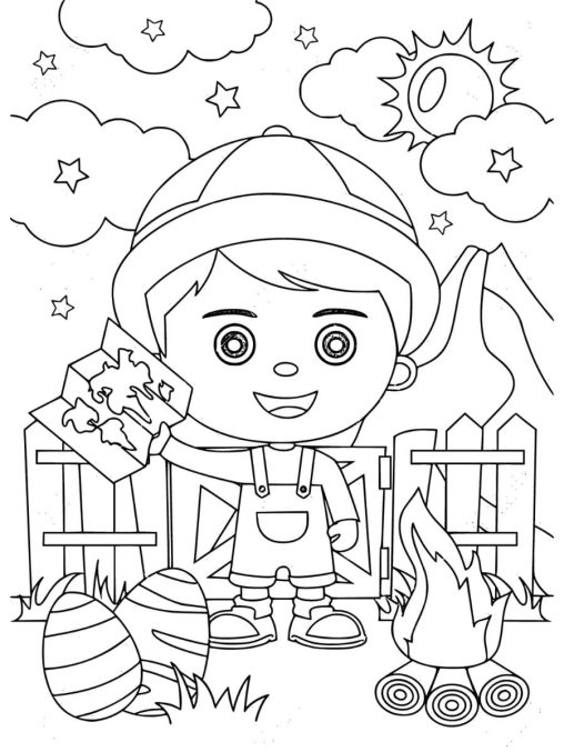 Printable Cub Scout Coloring Pages Free For Kids And Adults