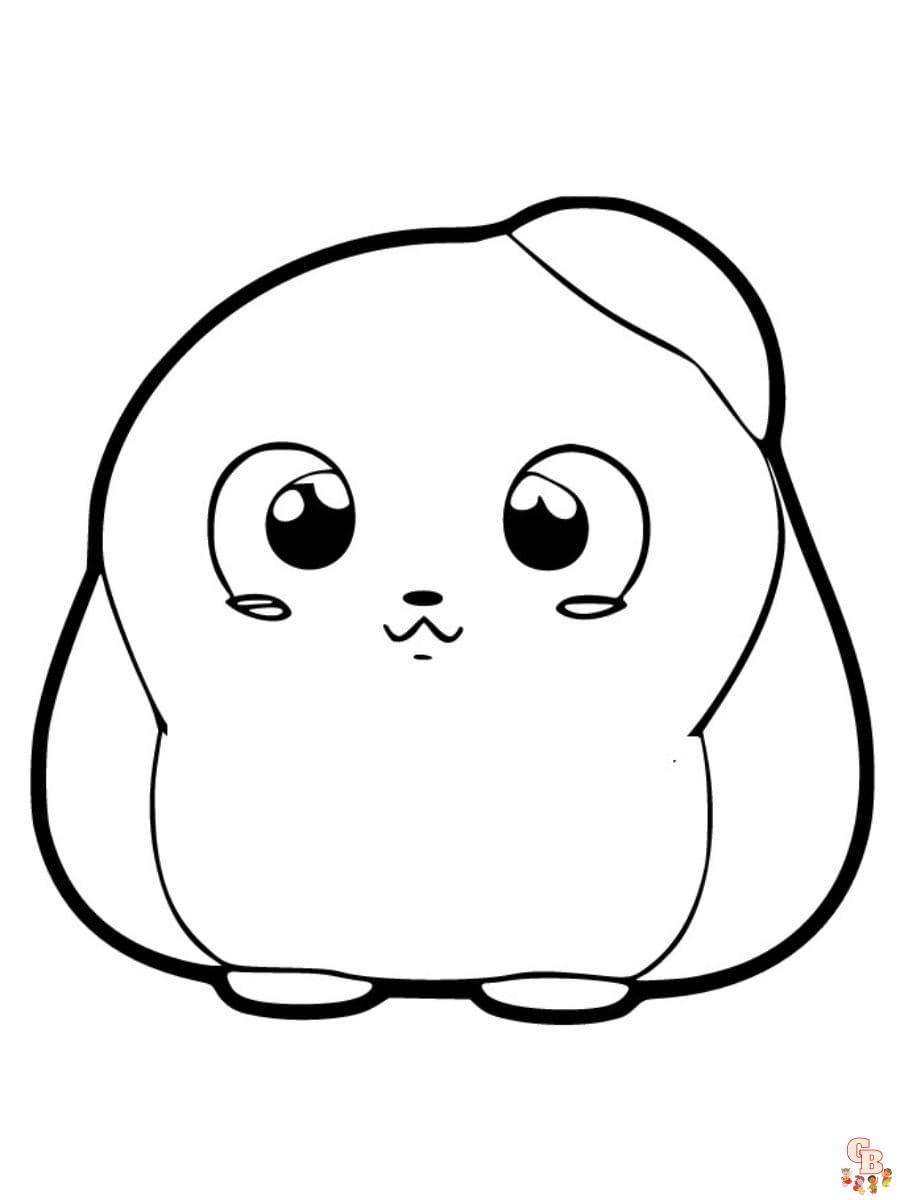 cute squishmallow coloring pages