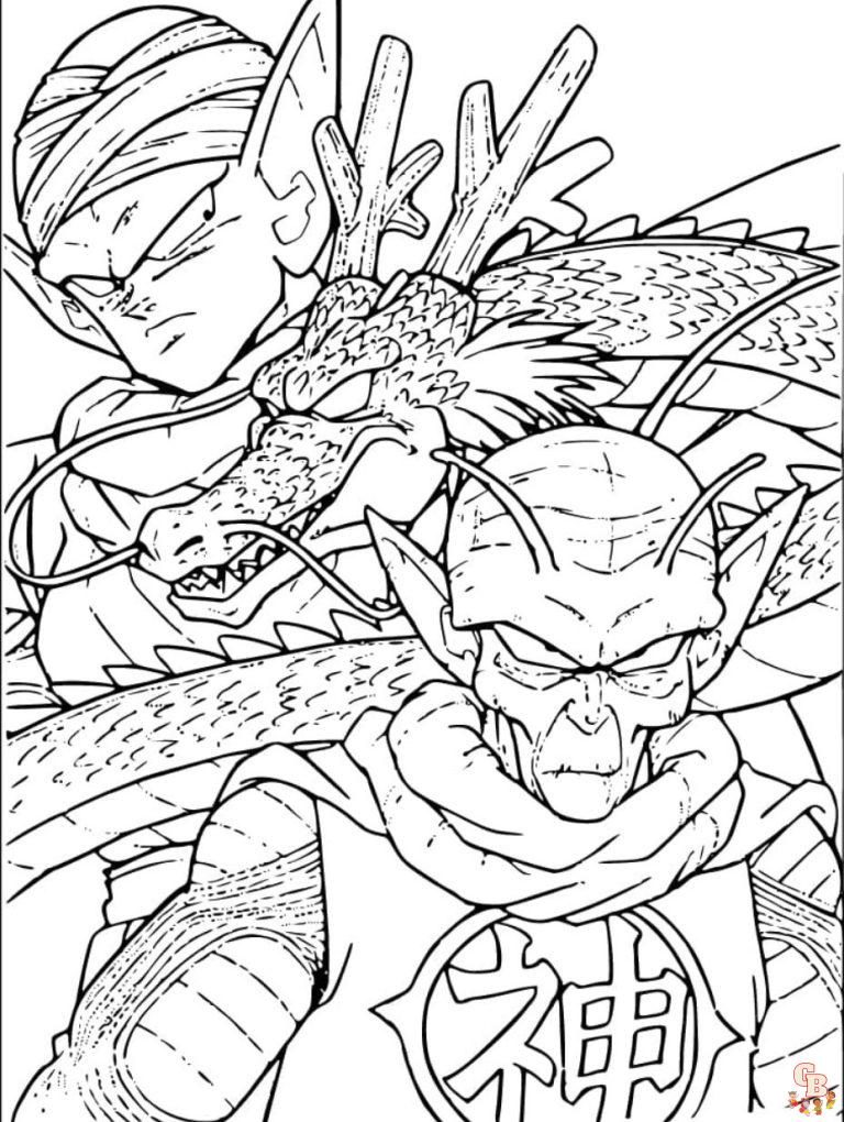 Dragon Ball Z Coloring Pages: Unleash Your Creativity