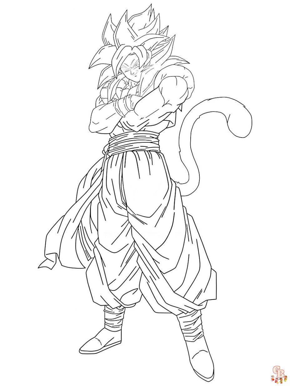 Dragon Ball Z Coloring Pages