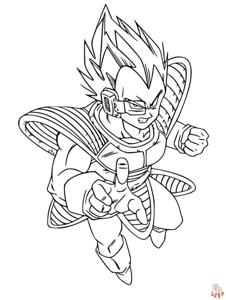 Dragon Ball Z Coloring Pages: Unleash Your Creativity