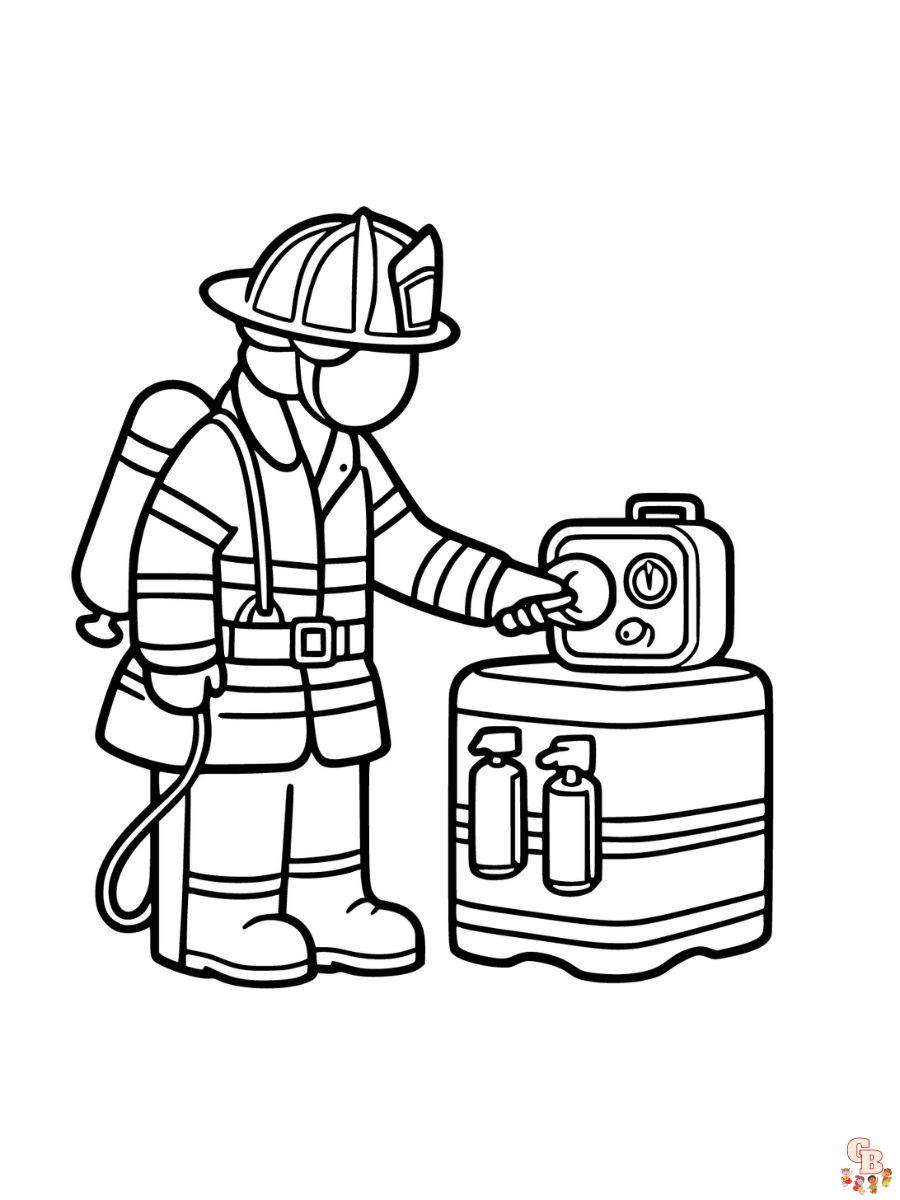 firefighter coloring pages pdf