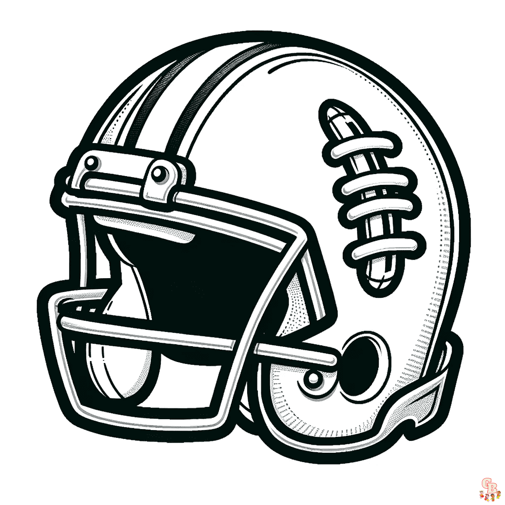 American Football Coloring Pages
